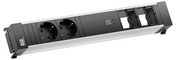 Bachmann 916508 Inbouwstekkerdoos  Zwart  1 stuk(s)