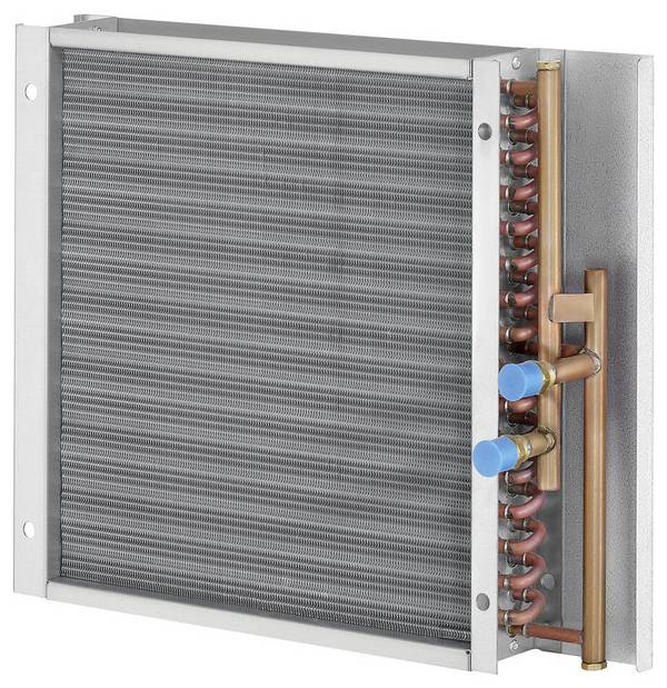 Helios Ventilatoren AIR1-NH WW XH 7000 Register voor naverwarming