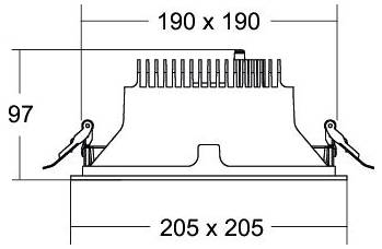 Brumberg 41644173DA 41644173DA LED-inbouwlamp-4