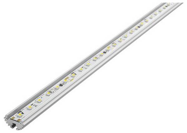 Barthelme 62399432 62399432 LED-profiel       Aluminium (Ø x l) 20.83 mm x 2000 mm  1 stuk(s)