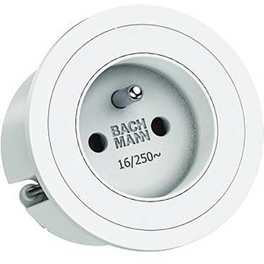 Bachmann 926.302 Stekkerdoos (inbouw) Wit-0