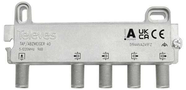Televes AZ49FZ Kabel-TV lasdoos  5 - 1218 MHz
