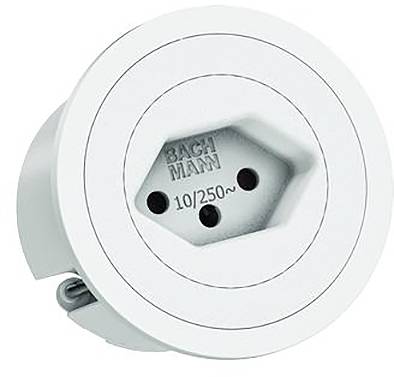 Bachmann 926.304 Stekkerdoos (inbouw) Wit-0