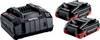 Metabo 685306000 Accu en acculader voor gereedschap 18 V 4 Ah