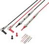 VOLTCRAFT MSL-530 Meetsnoer Steekaansluiting 4 mm Testpunt 1 m Zwart, Rood 1 paar