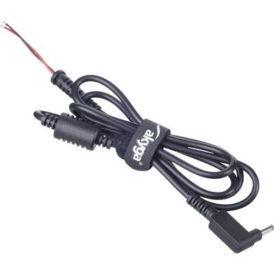 Akyga Laagspannings-adapterkabel DC laagspanningsstekker 4,0 x 1,35 mm - Open kabeleinde 4.0 mm 1.35 mm 1.2 m 1 stuk(s) -0