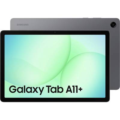Samsung Galaxy Tab A11+ presenteert zijn strakke ontwerp met een groot scherm en dunne schermrand, waarbij de nadruk wordt gelegd op moderne stijl en functionaliteit.
