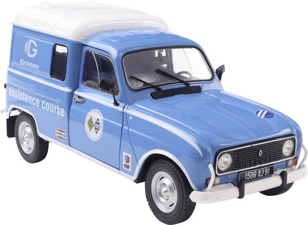 Solido Auto Renault 4LF4 GEDINI SERVICE BLAUW Kant-en-klaar model Personenauto (model)