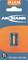 'ANS MANN CR 1/2 AA 3V Lithium batterij' verpakking, met de batterij erin afgesloten.