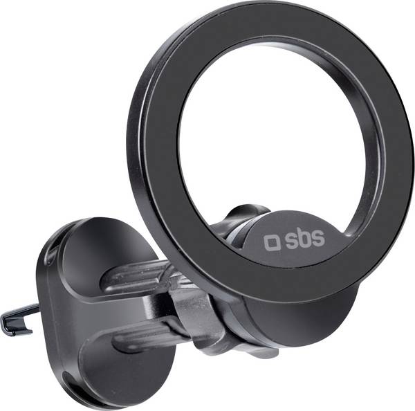 sbs mobile Circle Mag Telefoonhouder voor in de auto Magneetbevestiging, 360° draaibaar   Bevestigingswijze (auto): Ventilatierooster