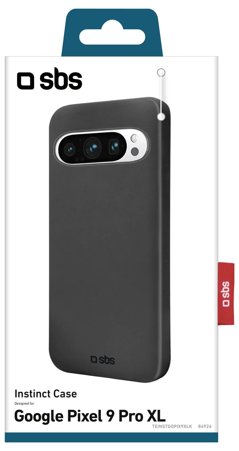 sbs mobile Cover Google Pixel 9 Pro XL Zwart Stootbestendig – Foto 2 van 2