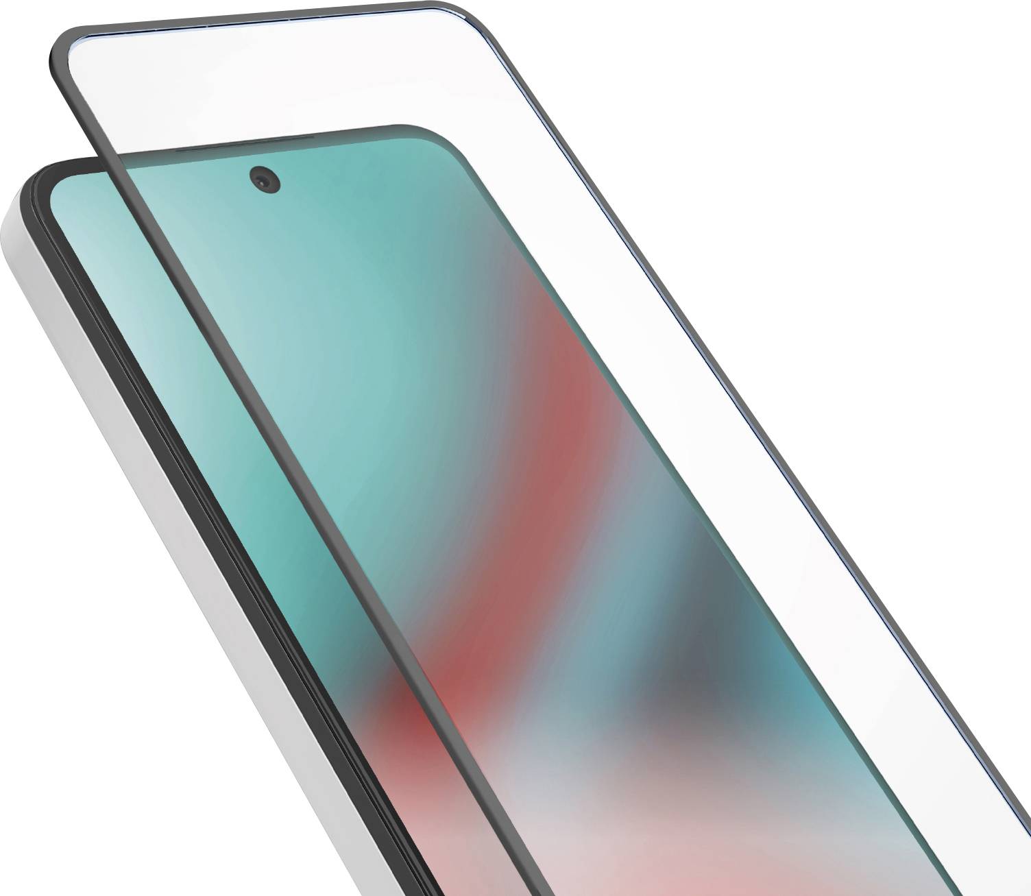 sbs mobile TESCRFCMOG34 Screenprotector (glas) Motorola Motorola G34 1 stuk(s) Krasvast