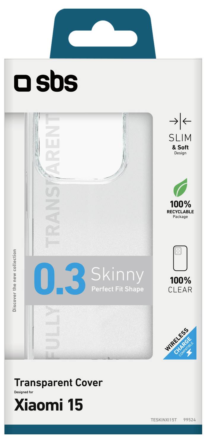 SBS Skinny Cover for Xiaomi 15 - transparent – Foto 2 von 2
