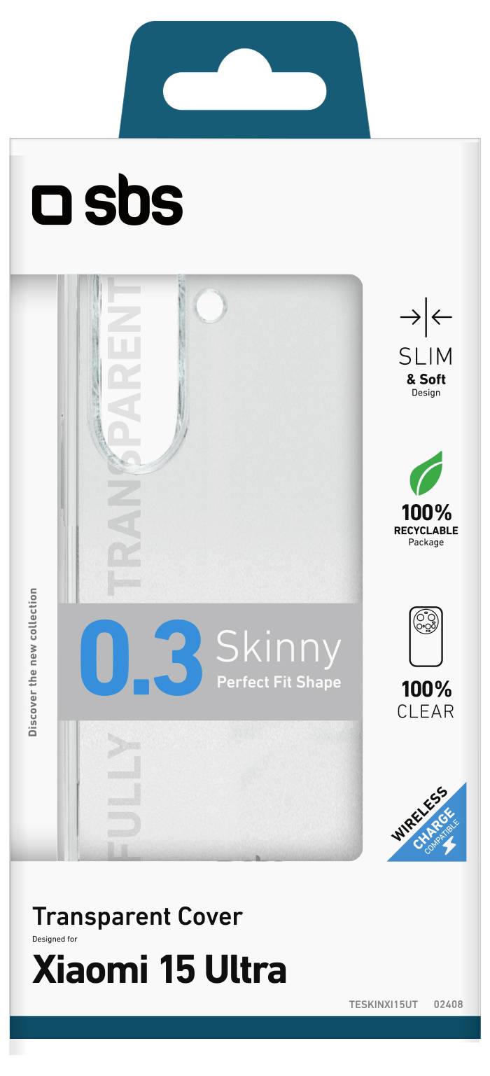 SBS Skinny Cover for Xiaomi 15 Ultra - transparent – Foto 2 von 2