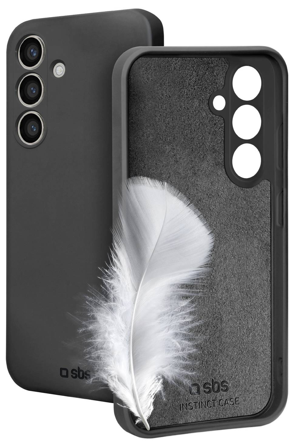 sbs mobile Cover Xiaomi Redmi Note 13 Pro+ 5G Zwart Stootbestendig-2