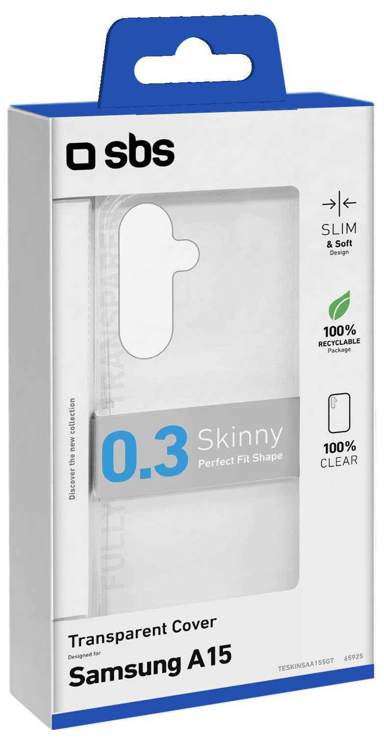 SBS Skinny cover for Samsung Galaxy A15 - Transparent – Foto 2 von 2