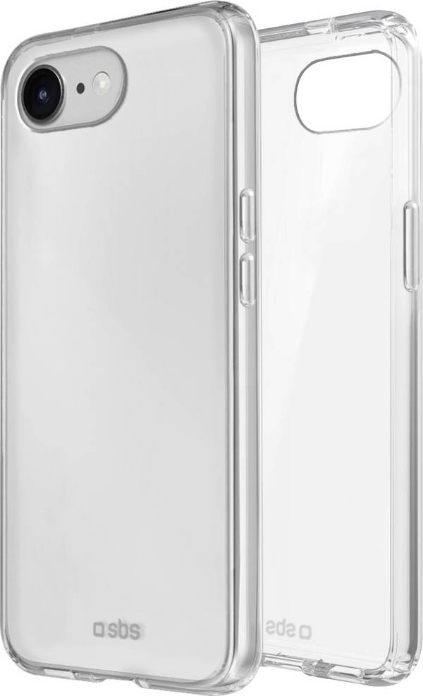 sbs mobile  Cover Apple iPhone 16e Transparant Stootbestendig