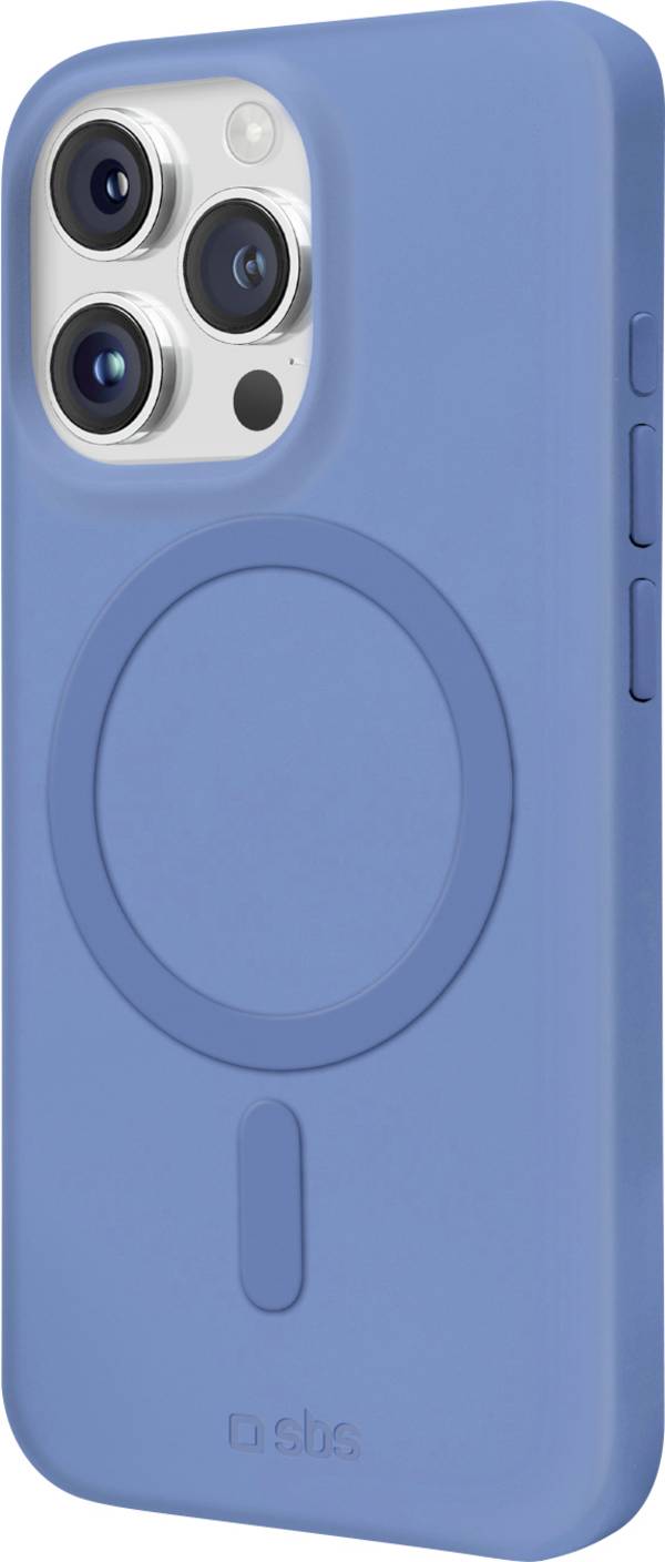 sbs mobile  Cover Apple iPhone 16 Pro Blauw Stootbestendig, MagSafe compatible