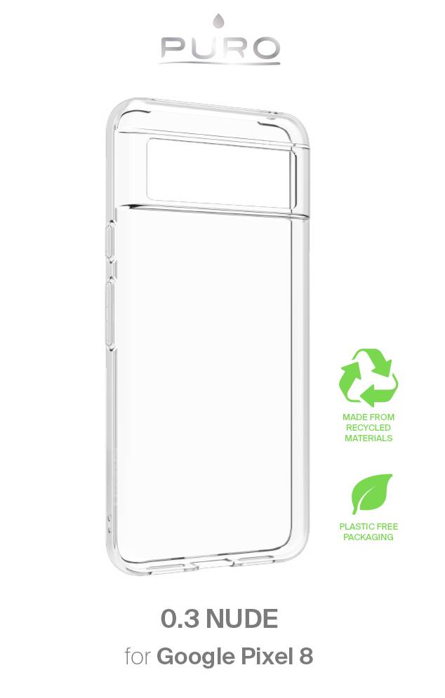 Puro 03 Nude Ultra Slim TPU Case - Google Pixel 8 – Foto 2 von 2