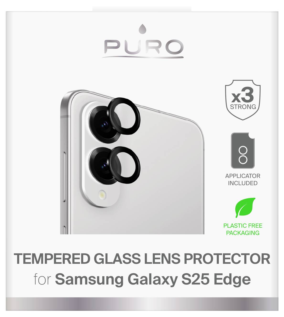 sbs mobile PUSDGLS25ETR Screenprotector (glas) Samsung 1 stuk(s) Krasvast – Foto 2 van 2