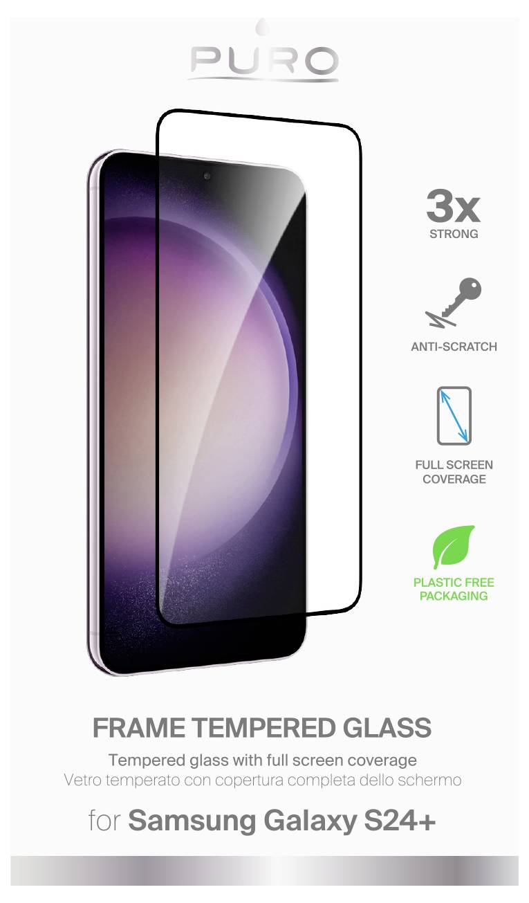 Puro Tempered Glass - Samsung Galaxy S24S25 Frame – Foto 2 von 2