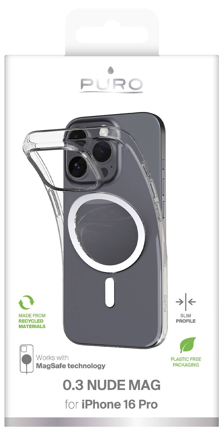 Puro Back Cover Transparent - iPhone 16 Pro – Foto 2 von 2