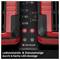 'Laadstatus- en statusweergave met 6-voudige LED-indicator van Einhell, toont de huidige laadprocedure en status.'