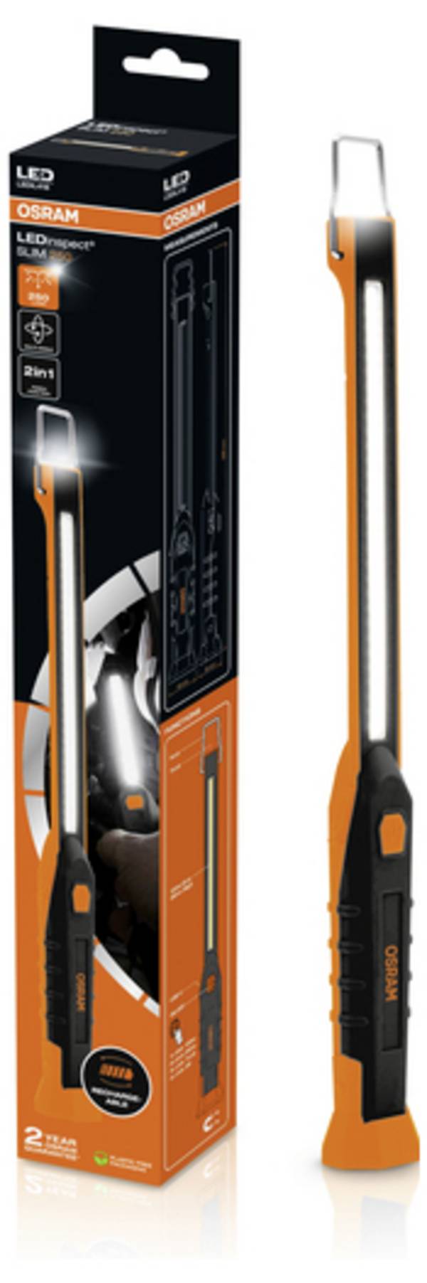 OSRAM LEDinspect SLIM 250 LEDIL418 Werklamp LED 250 lm