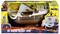 Doos met 'RC Going Merry Schip' van 'One Piece'. De verpakking toont een afstandsbediend modelschip met piraten-geïnspireerde graphics.