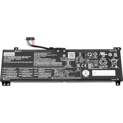 'Lenovo oplaadbare Li-ion batterij met specificaties, logo's en veiligheidswaarschuwingen gedrukt op zijn oppervlak.'