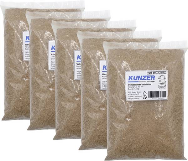 Kunzer 7WSG-STRAHLMITTEL Walnoot granulaat voor 7WSG01.1
