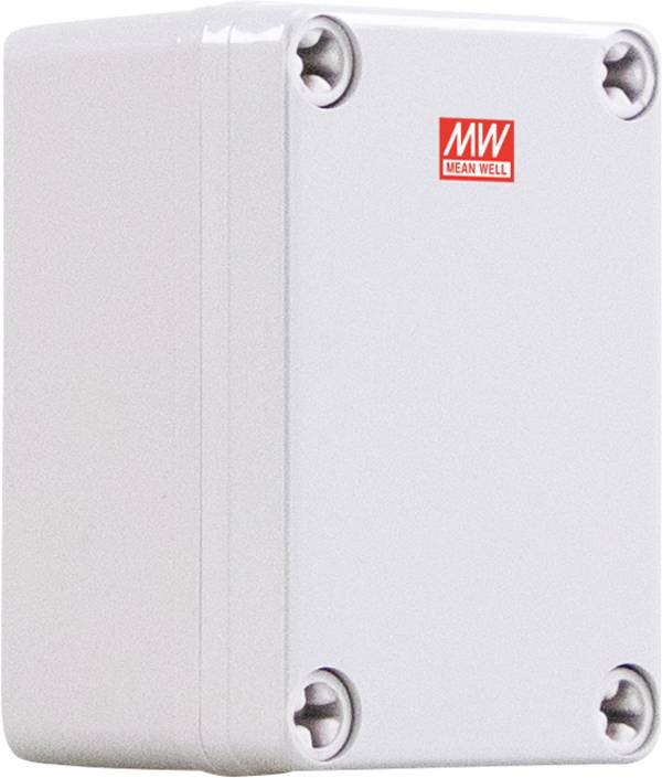 MEAN WELL Behuizing, Industriële behuizing, Outdoorbehuizing 95 x 65 x 55 PC, Polycarbonaat, Kunststof Grijs 1 stuk(s)