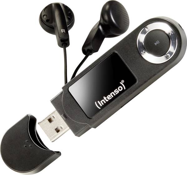 Intenso Intenso MP3 Player  64GB Music Walker MP3-speler 64 GB Zwart