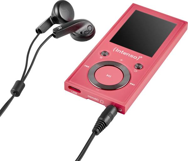 Intenso Intenso MP3 Videoplayer  64GB Music Walker MP3-speler 64 GB Pink Bluetooth