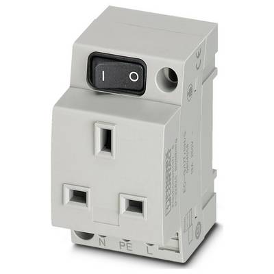 Contactdoos Phoenix Contact EO-G/UT/SH/S Grijs (l x b x h) 60 x 45 x 75 mm-0