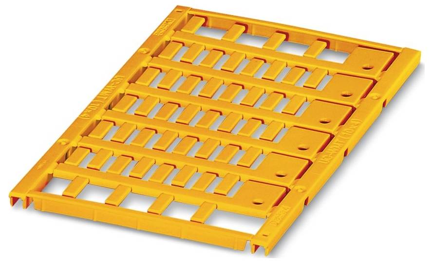 Phoenix Contact 0824796 UC-WMT (10X4) OG CUS Kabelmarkering Montagemethode: Inschuiven Markeringsvlak: 4 x 10 mm Oranje Aantal markeringen: 48 1 stuk(s)