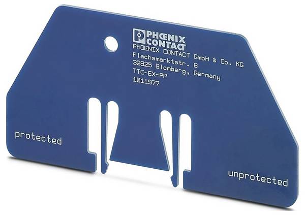 Phoenix Contact 1011977 TTC-EX-PP Scheidingsmuur Piece 10 stuk(s)