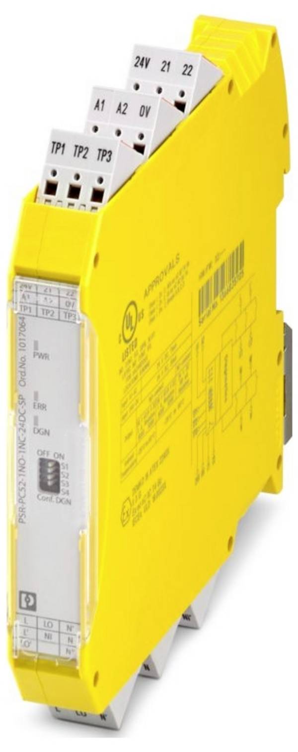 Phoenix Contact PSR-PC52-1NO-1NC-24DC-SP Koppelrelais Voedingsspanning (num): 24 V/DC 1x NC (b x h x d) 17.5 x 117.4 x 114.5 mm 1 stuk(s)