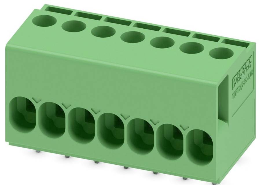 Phoenix Contact 1017496 Printplaatklem 2.5 mm² Aantal polen 7 Groen 50 stuk(s) Carton