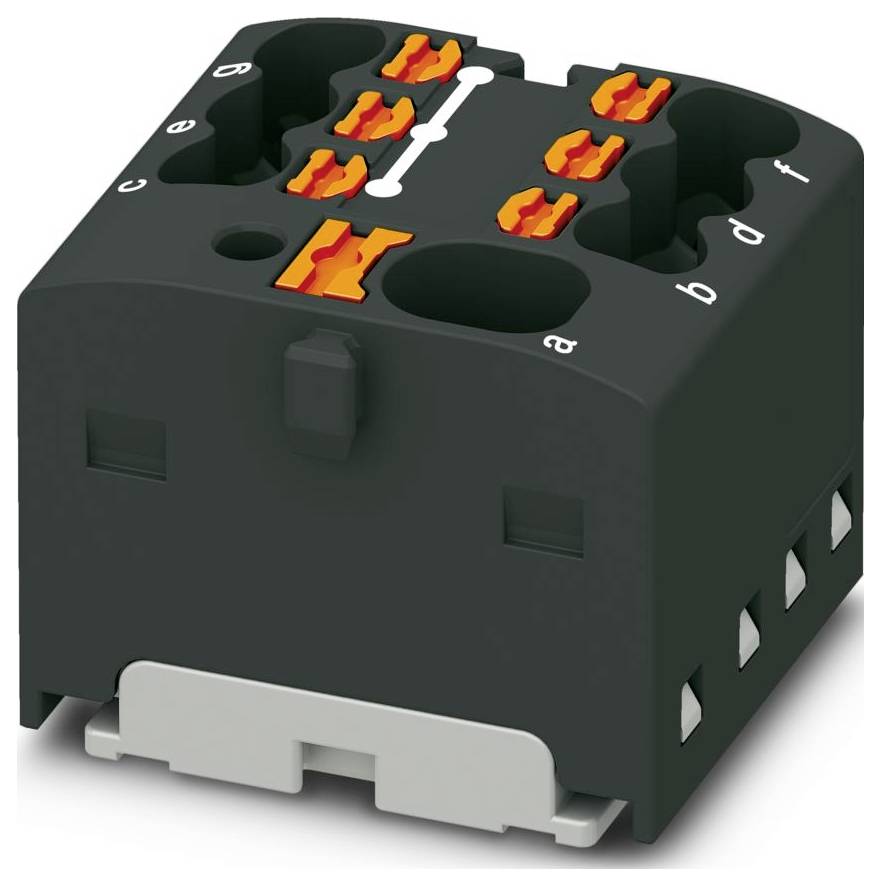 Phoenix Contact 1047472 Verdeelblok Push-In-klem Zwart 20 stuk(s)-0