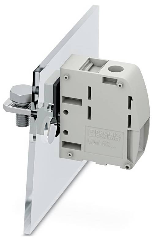 Phoenix Contact 1063340 Doorvoerklem 18.8 mm Schroefklem Grijs 25 stuk(s) Piece-0