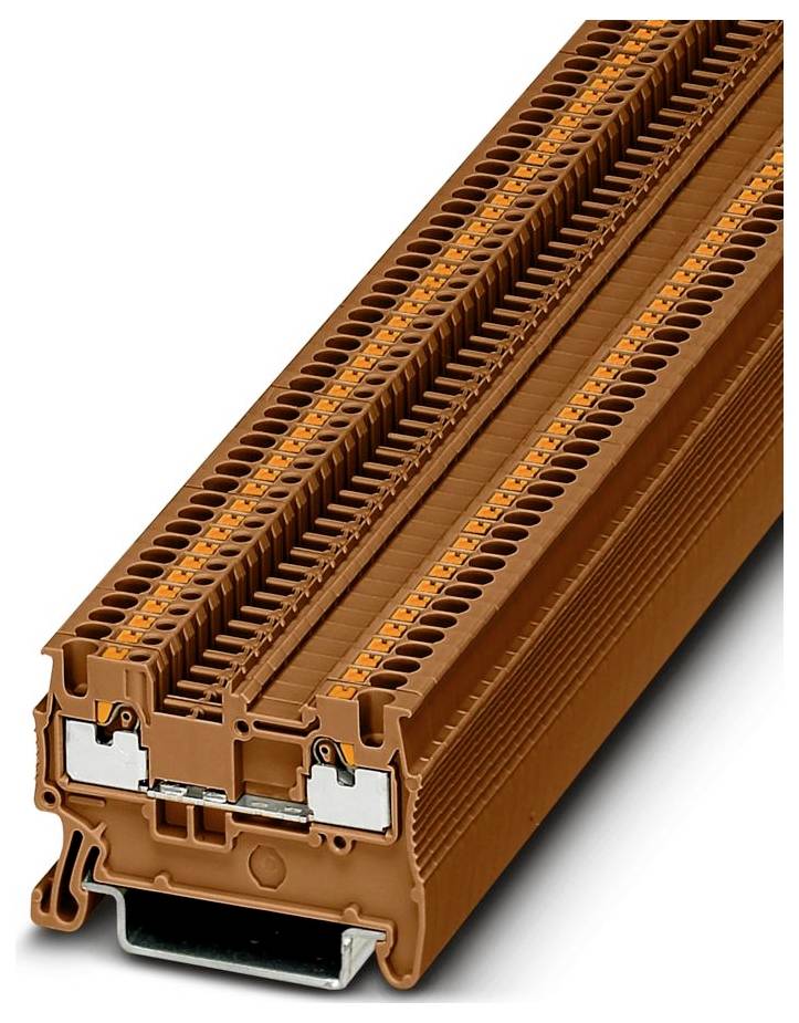 Phoenix Contact 1176488 Doorgangsklem Push-In-klem Bruin 50 stuk(s) Piece-0