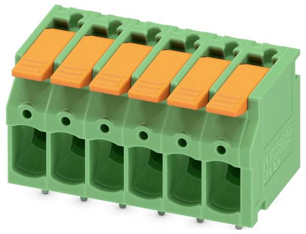Phoenix Contact 1190301 Printplaatklem 4 mm² Aantal polen 6 Groen 50 stuk(s)