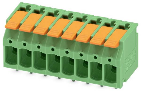 Phoenix Contact 1190304 Printplaatklem 4 mm² Aantal polen 8 Groen 50 stuk(s)