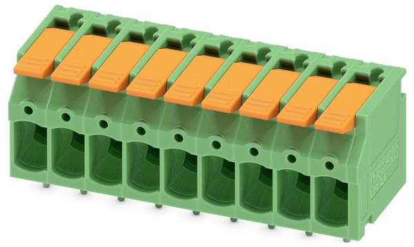 Phoenix Contact 1190305 Printplaatklem 4 mm² Aantal polen 9 Groen 50 stuk(s)