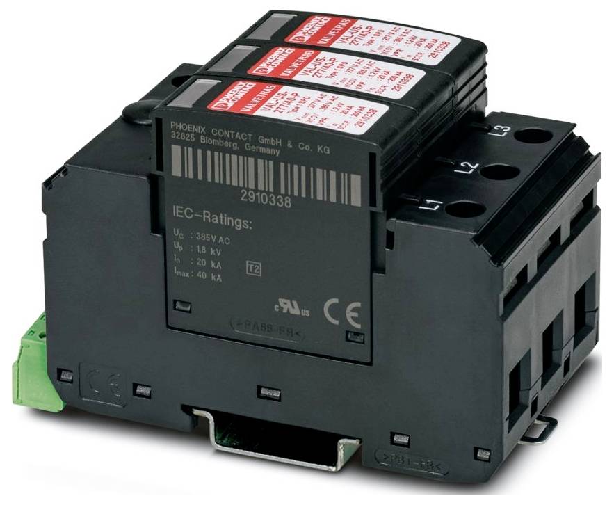 Phoenix Contact 1199369 VAL-US-277/40/3+0-FM Overspanningsbeveiliging 1 stuk(s)-0