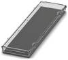 Phoenix Contact BC 161,6 DKL S TRANS BK 1210711 Behuizingsdeksel 161.6 x 45 x 8 Zwart (RAL 9005) 10 stuk(s) Piece