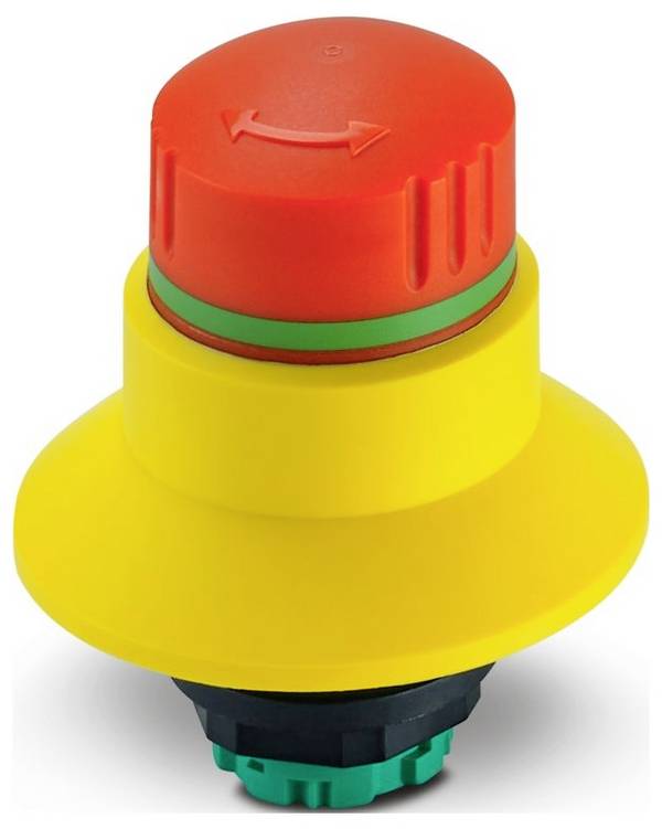 Phoenix Contact 1221757 PSR-ESS-M0-H110 Actuator Voor noodstop  Rood, geel  Draai-ontgrendeling 1 stuk(s)