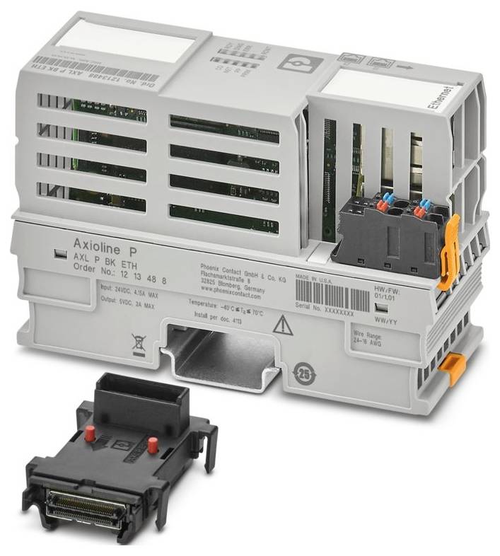 Phoenix Contact AXL P BK ETH 1213488 Buskoppeling 24 V/DC, 5 V/DC