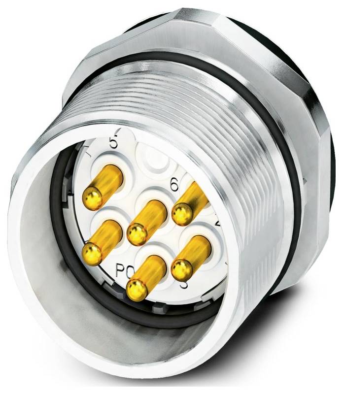 Phoenix Contact 1619868 Behuizingsconnector Recht Totaal aantal polen: 9 Serie (ronde connectoren): CA 1 stuk(s)-0